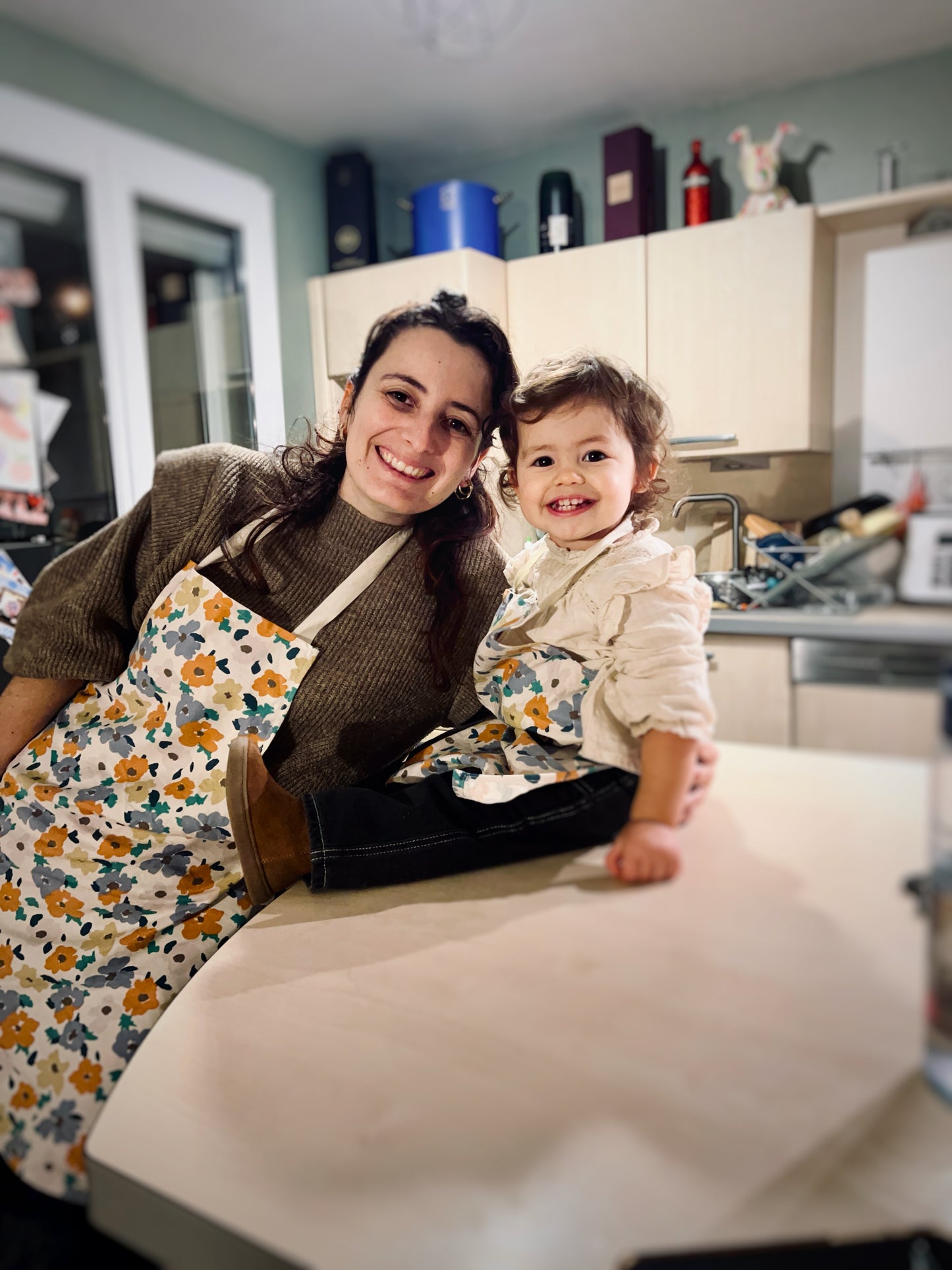 Tabliers de Cuisine Matchy-Matchy Mère/Fille 👩‍🍳